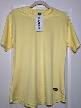 NWT BlackStrap Sun Shirt UPF 50+ Women's Medium Yellow  Outdoor Hiking Tee